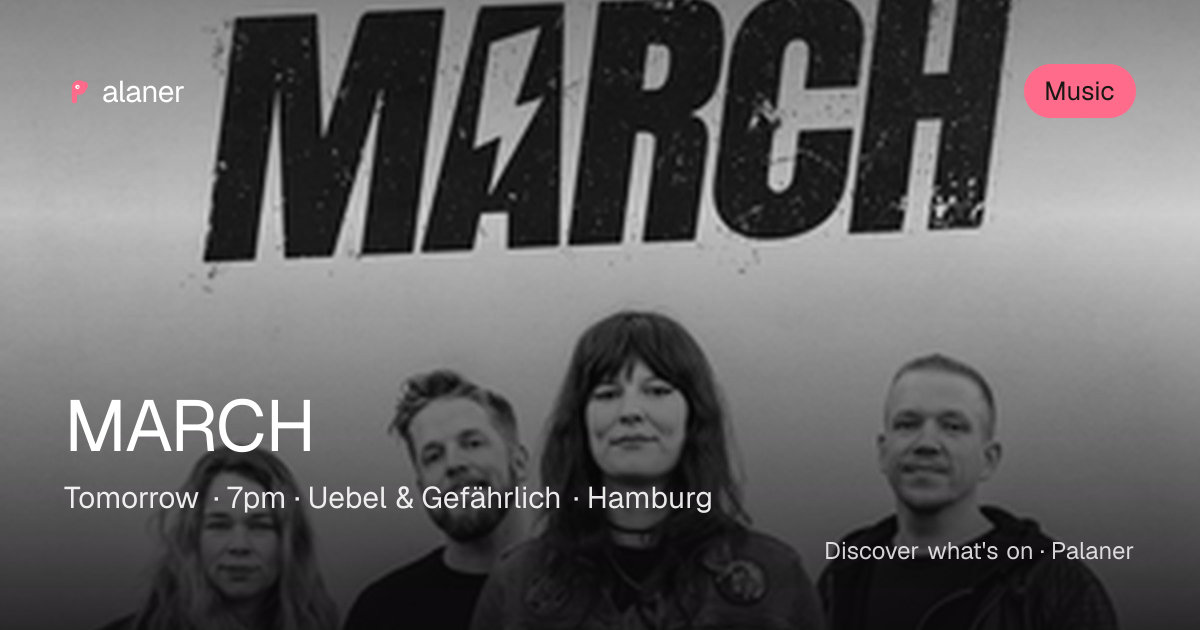 MARCH