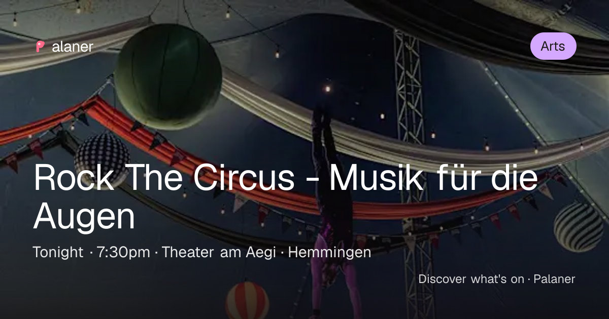 Rock The Circus - Musik für die Augen