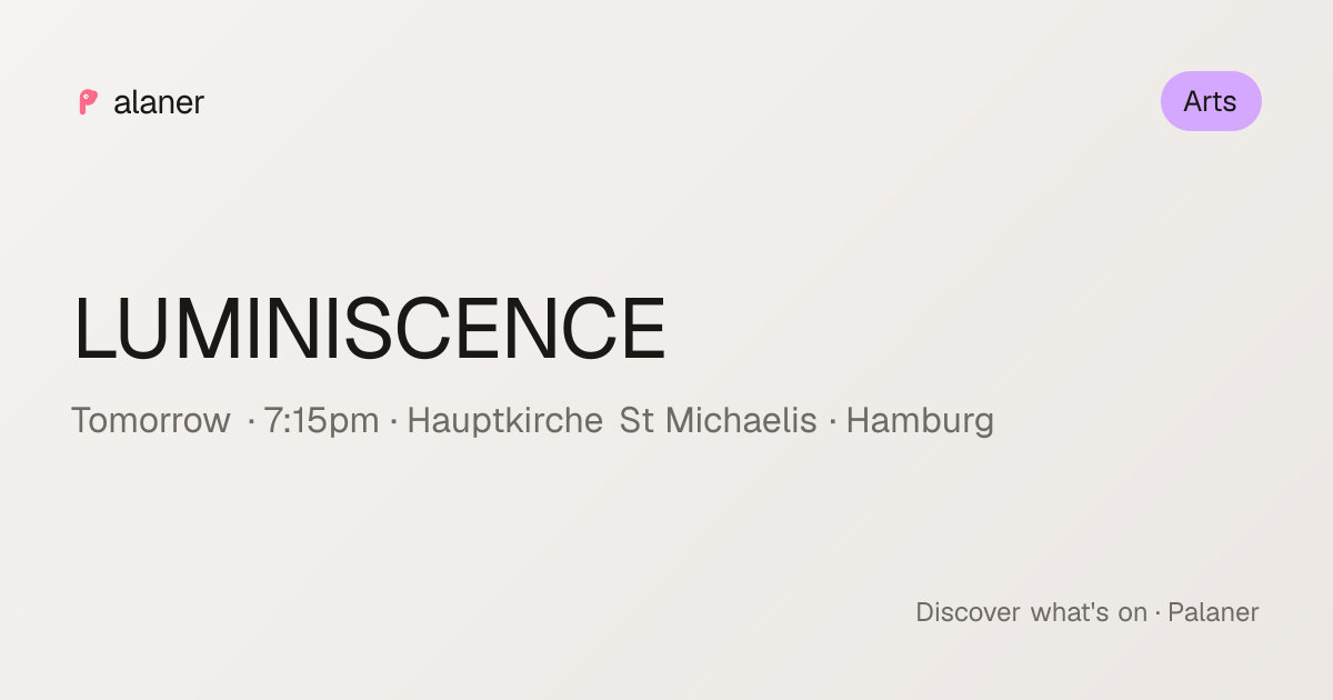 LUMINISCENCE