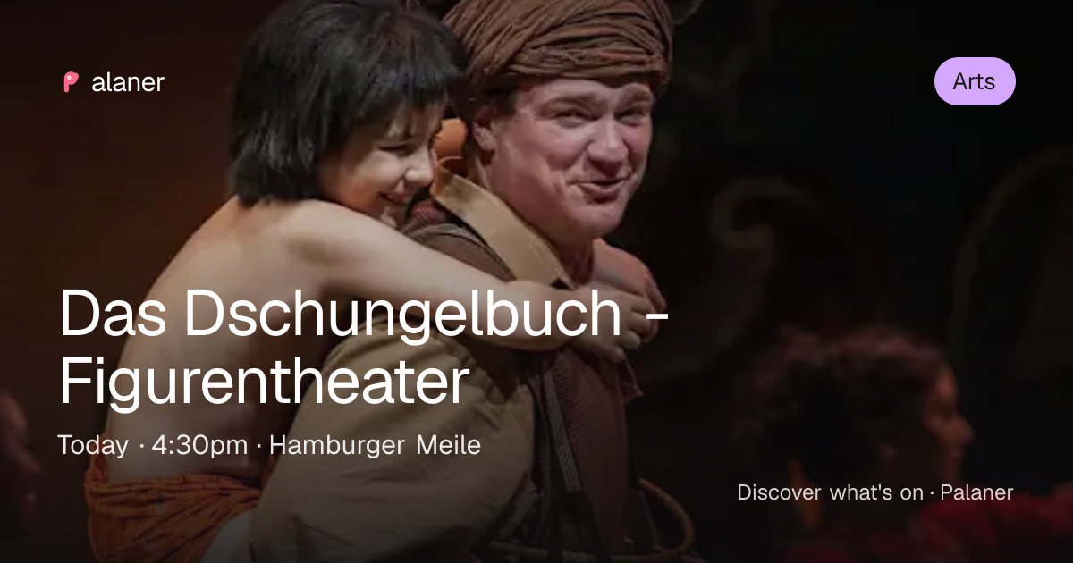 Das Dschungelbuch - Figurentheater