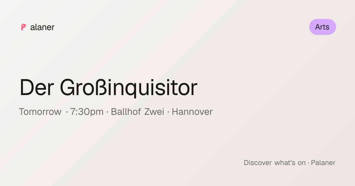 Der Großinquisitor