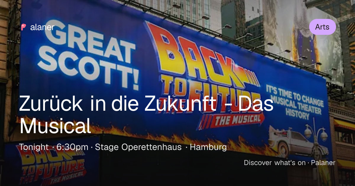 Zurück in die Zukunft - Das Musical