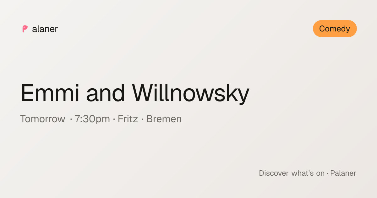Emmi and Willnowsky