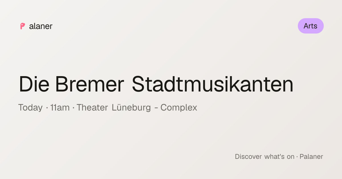 Die Bremer Stadtmusikanten